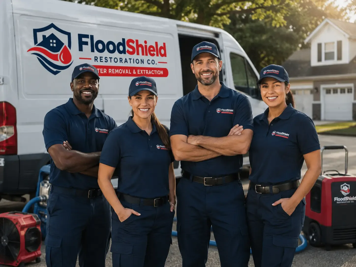 Flood Damage Restoration company in Galveston, IN