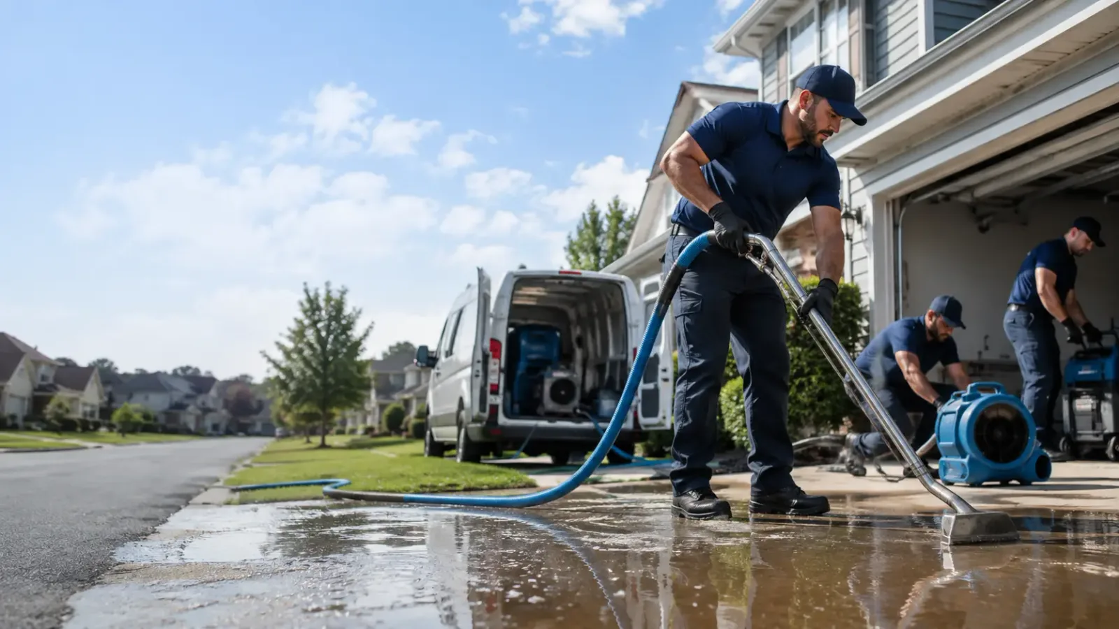 Flood Damage Restoration in Galveston, IN